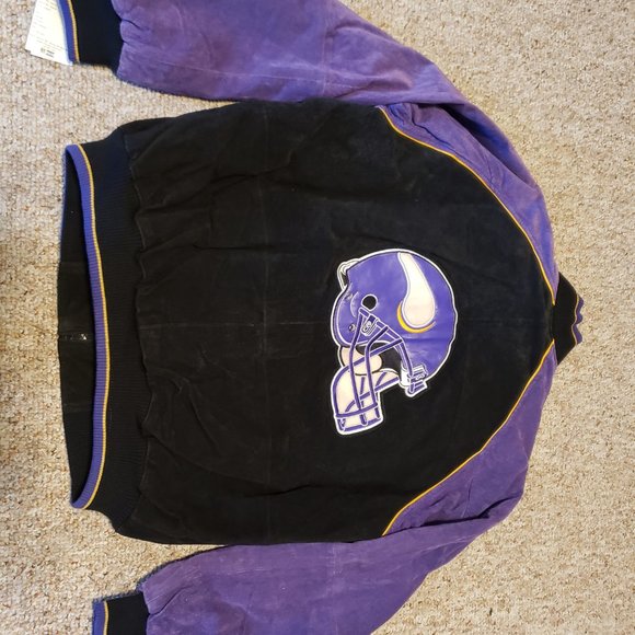 NFL MN Vikings Jacket Leather - Picture 3 of 3